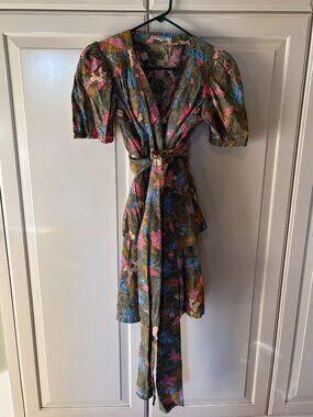 Vintage Saint Laurent Rive Gauche Floral Set YSL